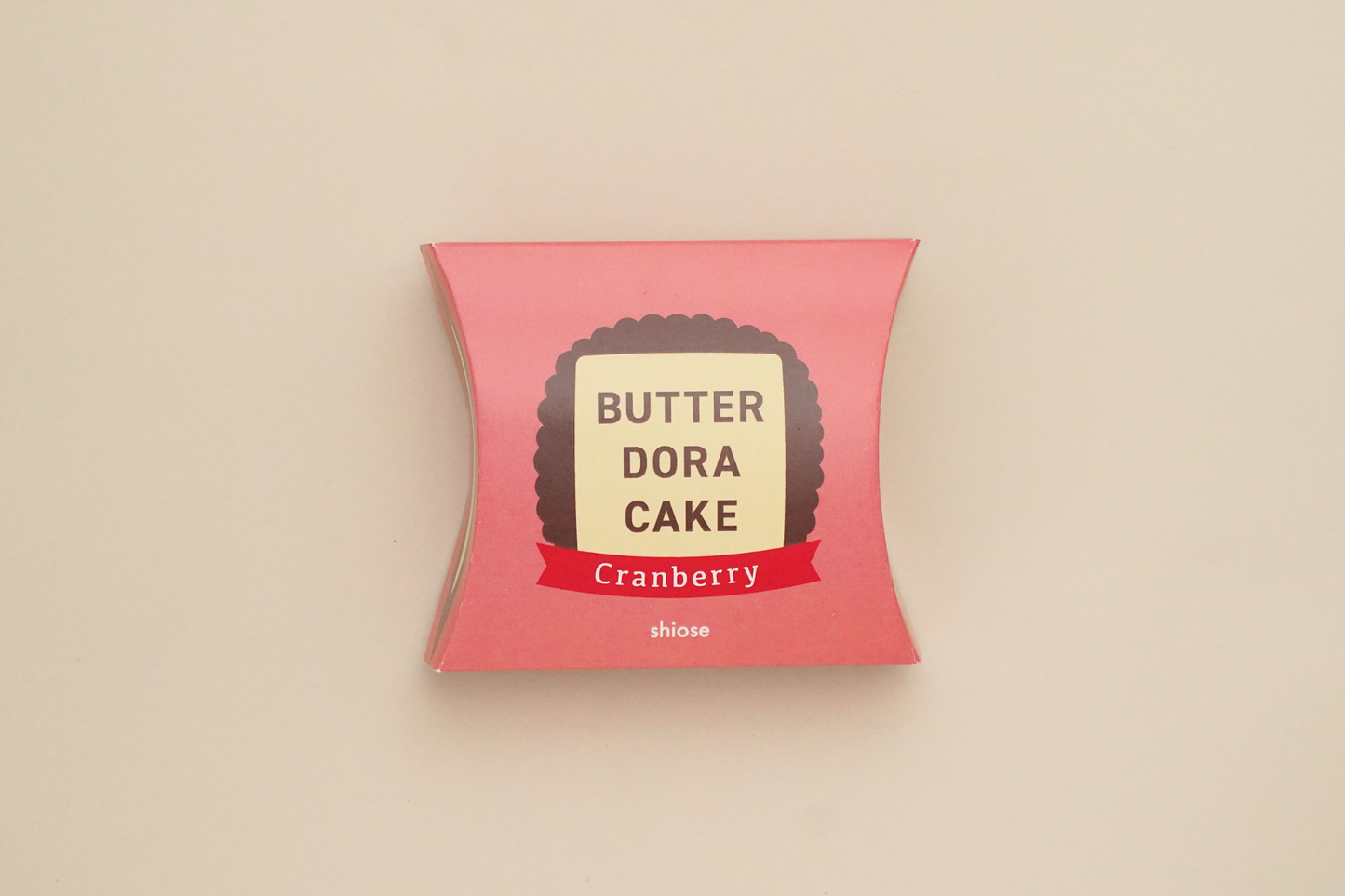 クランベリーバタどらケーキ