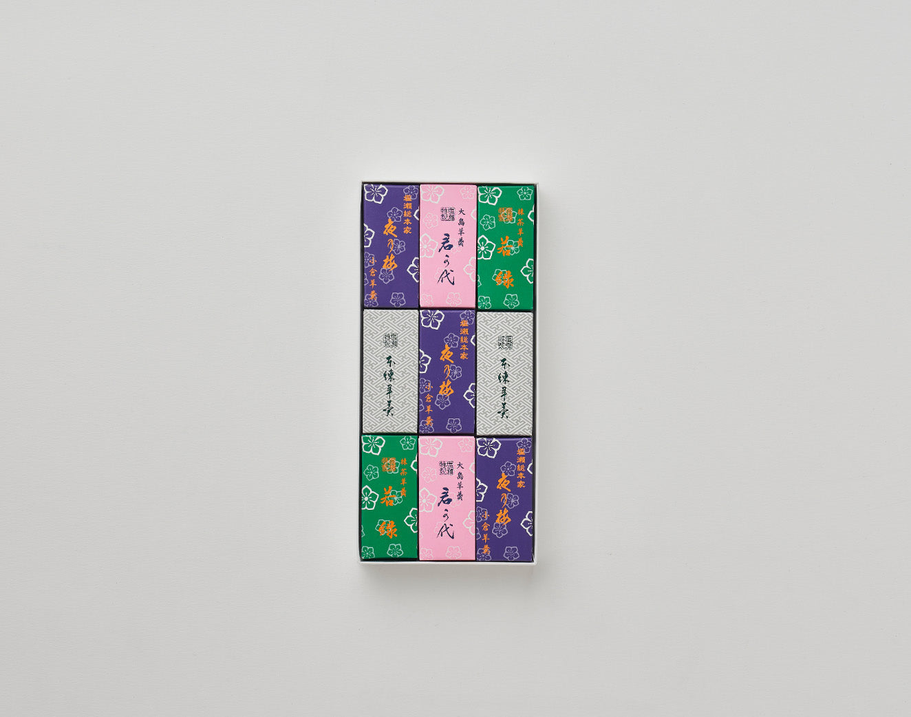 姫羊羹詰め合せ 9本入